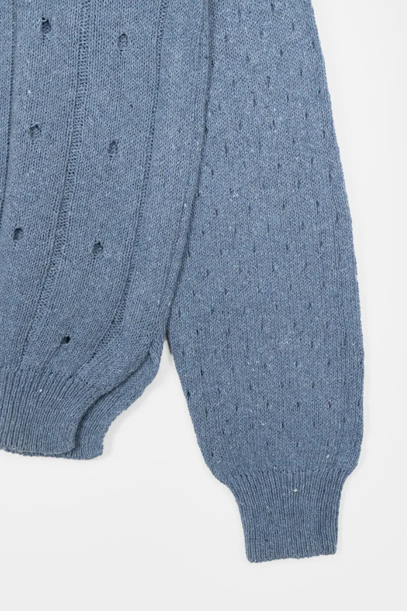 Mia Recycled Cotton Openwork Sweater