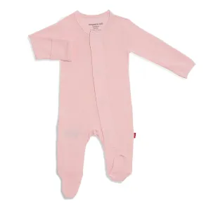 Modal Magnetic Footie - Pink Dogwood