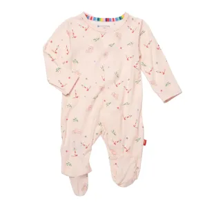 Modal Magnetic Footie - Rodeo Drive Pink