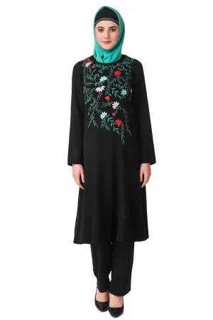 Nida & Georgette Dual Layer Anarkali Salwar Kameez
