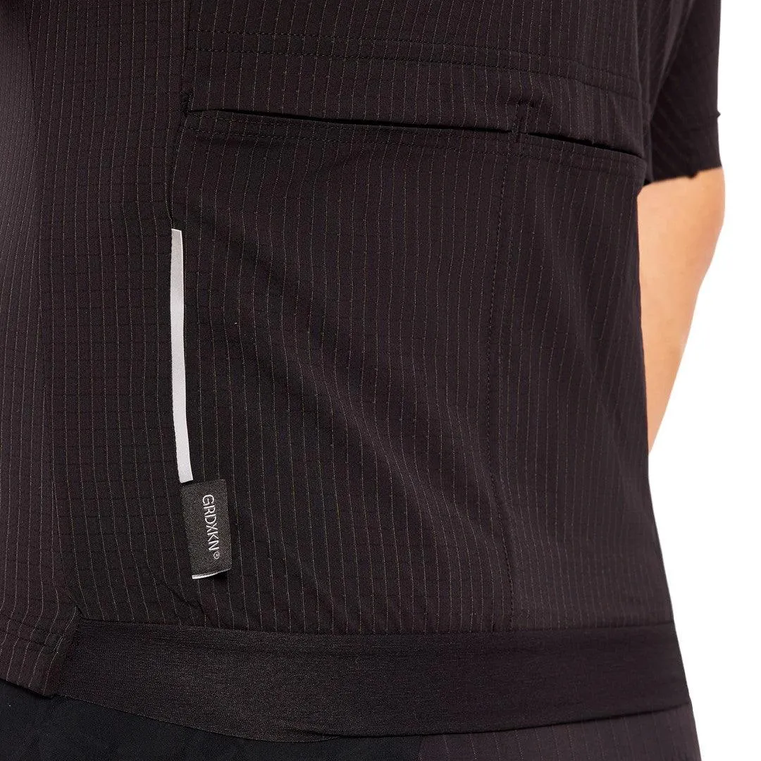 Oakley X Q36.5  Grid Skin Pinstripe Short Sleeve Jersey