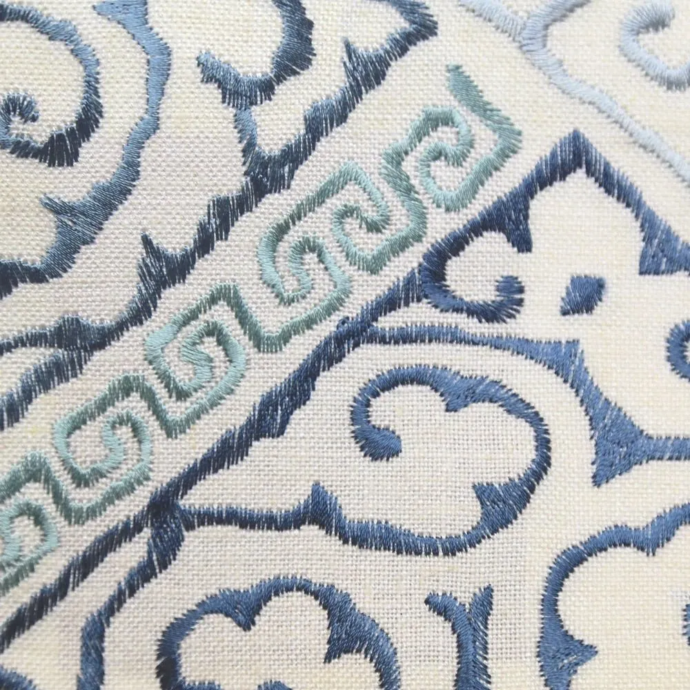 Oporto Blue Decorative Pillow by Ann Gish