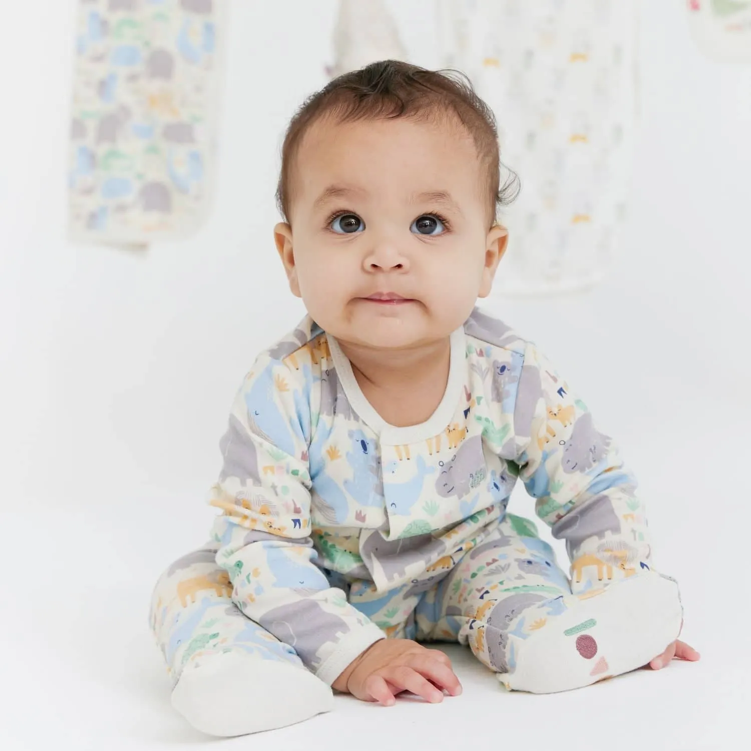 Organic Cotton Magnetic Footie - Little Lovin