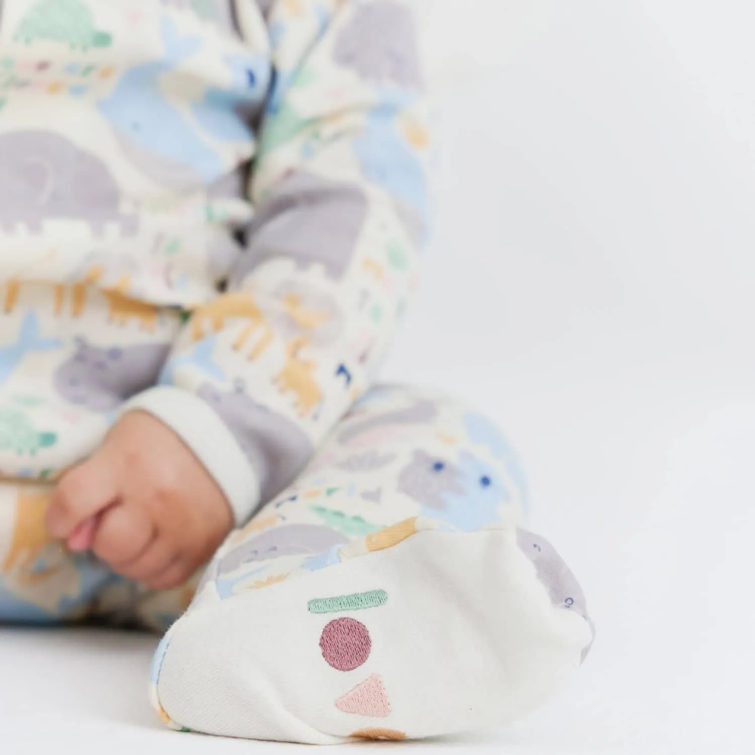 Organic Cotton Magnetic Footie - Little Lovin
