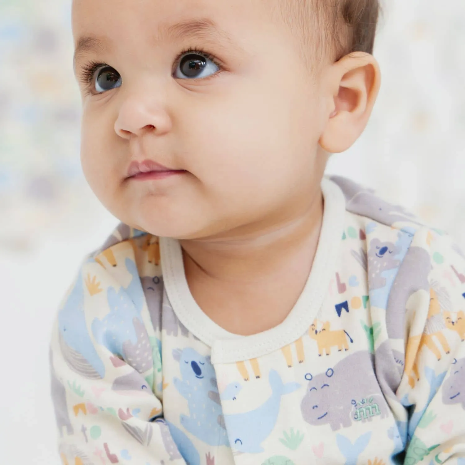 Organic Cotton Magnetic Footie - Little Lovin