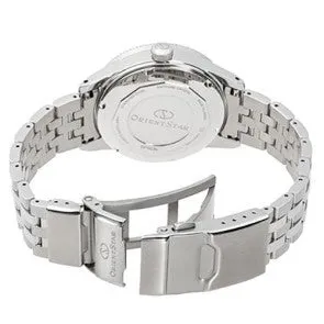 Orient Star Contemporary Layered Skeleton Men's Silver Watch RE-AV0B08L00B