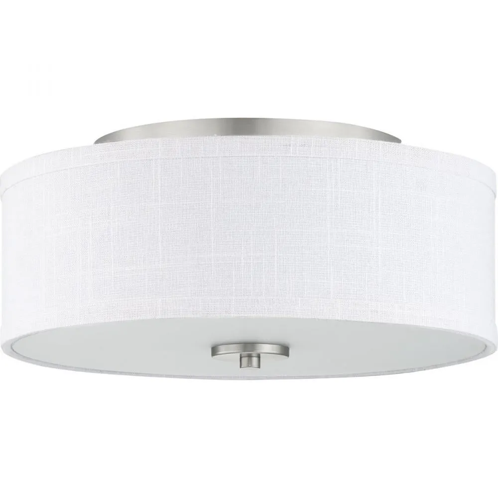 P350130-009 2-60W MED Flush Mount