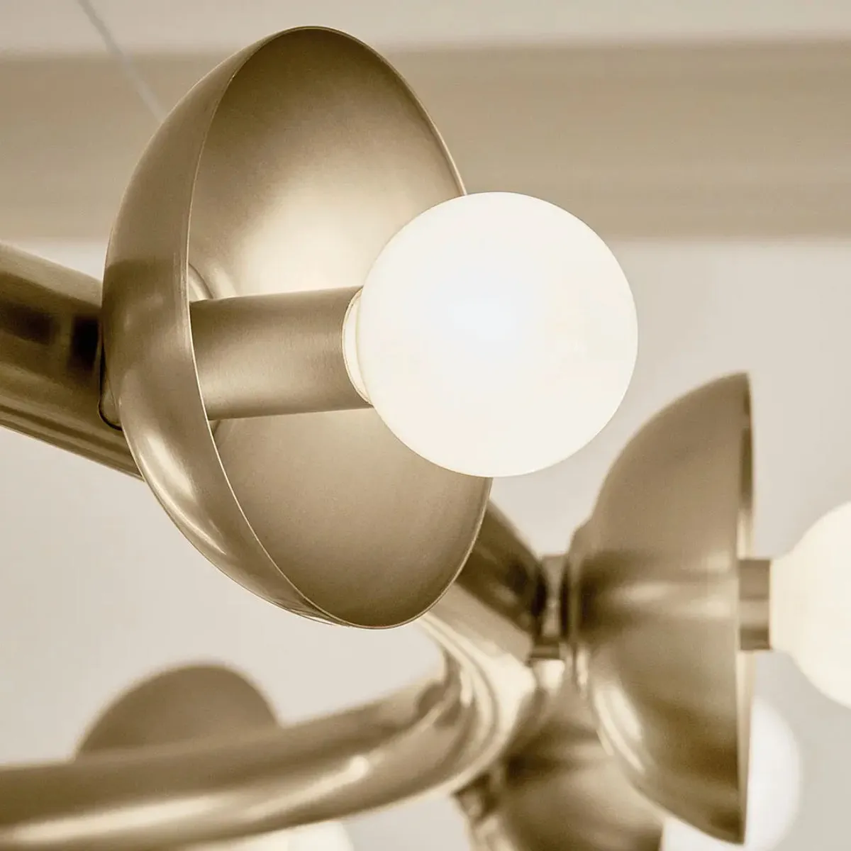 Palta 50" 15-Light Chandelier, Champagne Bronze Finish