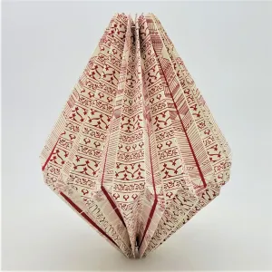 Patterned Origami Light Shade - Choice Of Two