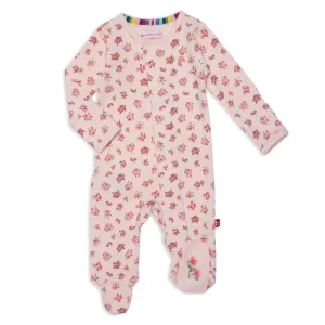 Pink Bouquet De Fleurs Magnetic Footie