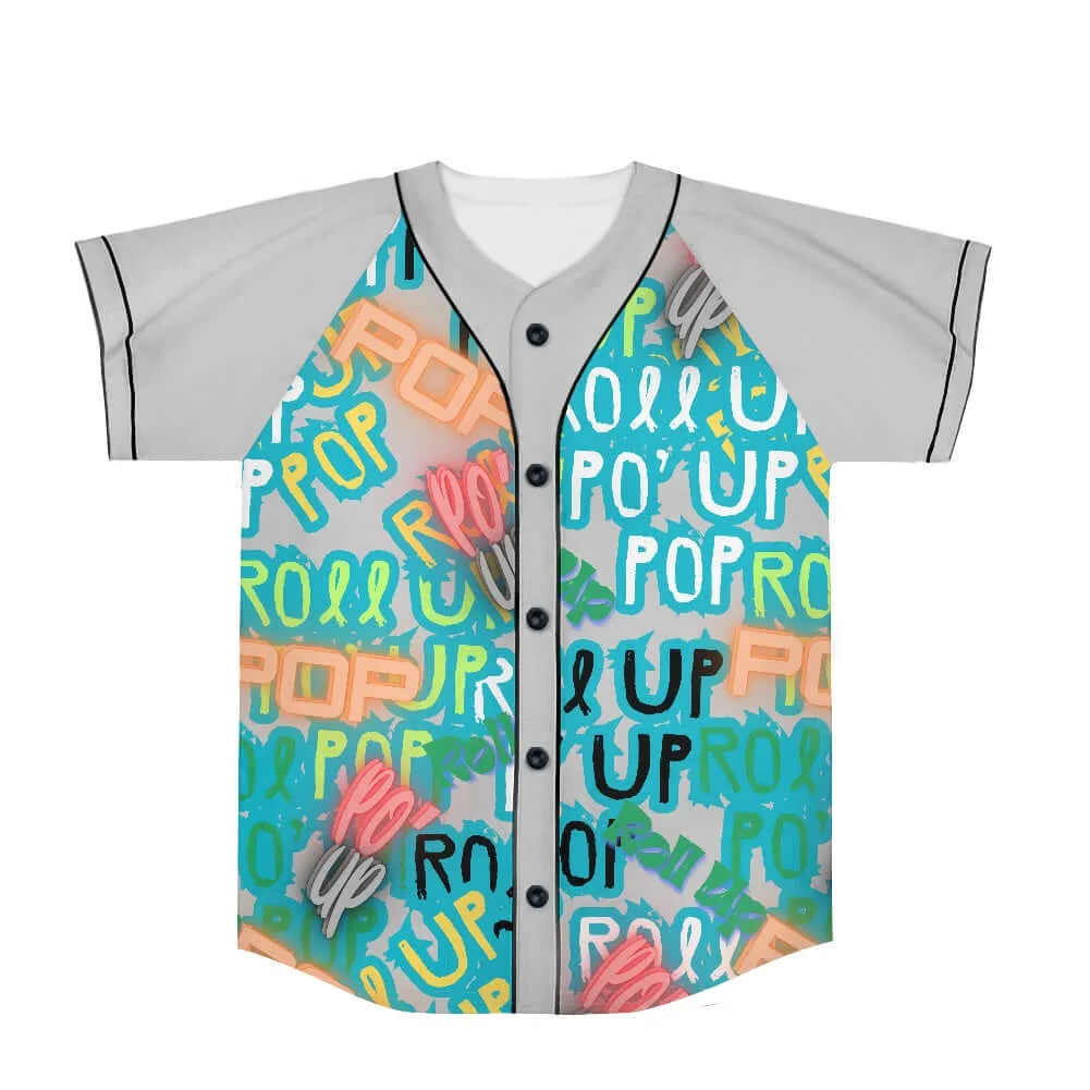 Po' Up Baseball Jersey