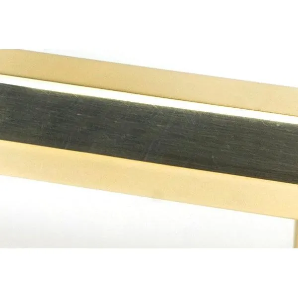 Polished Brass Kahlo Pull Handle - Large | From The Anvil