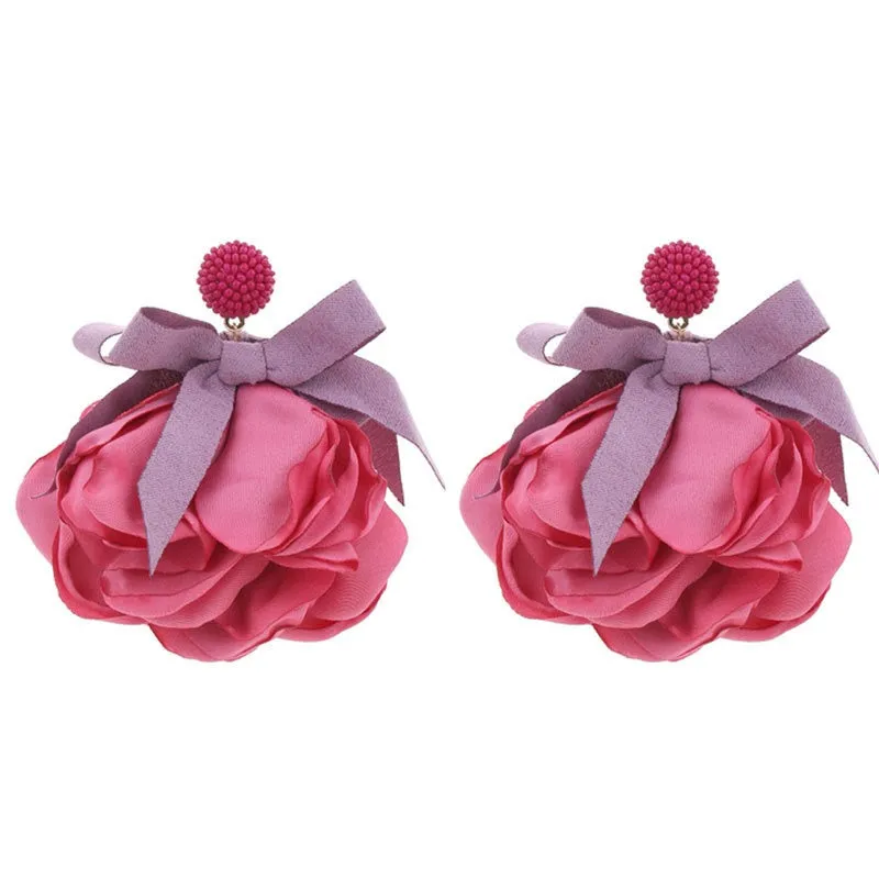 Pre Order:  Elegant Flower Dangle Earrings