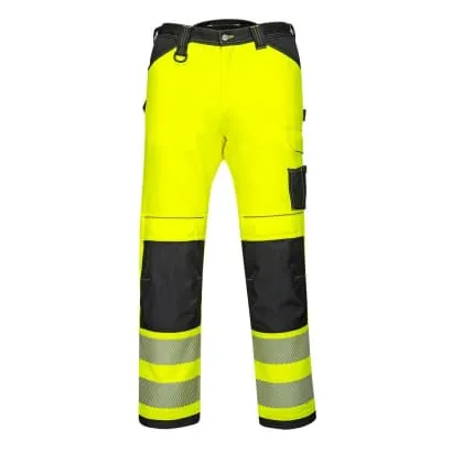 PW3 Hi Visibility Class 2 Work Trousers Portwest PW340