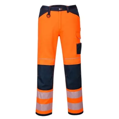 PW3 Hi Visibility Class 2 Work Trousers Portwest PW340