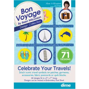 Reen Wilcoxson - Bon Voyage Design Collection Physical Copy