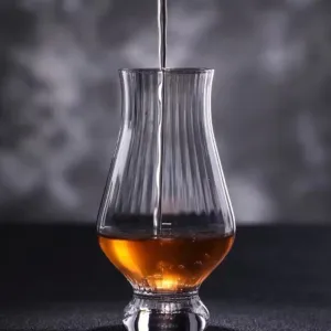 SELF STRIPED SINGLE MALT TASTING GLASS - Set Of 6