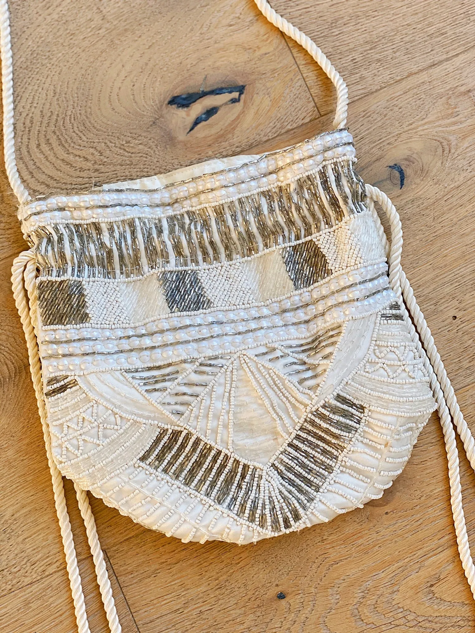 Sequin Fringe Purse