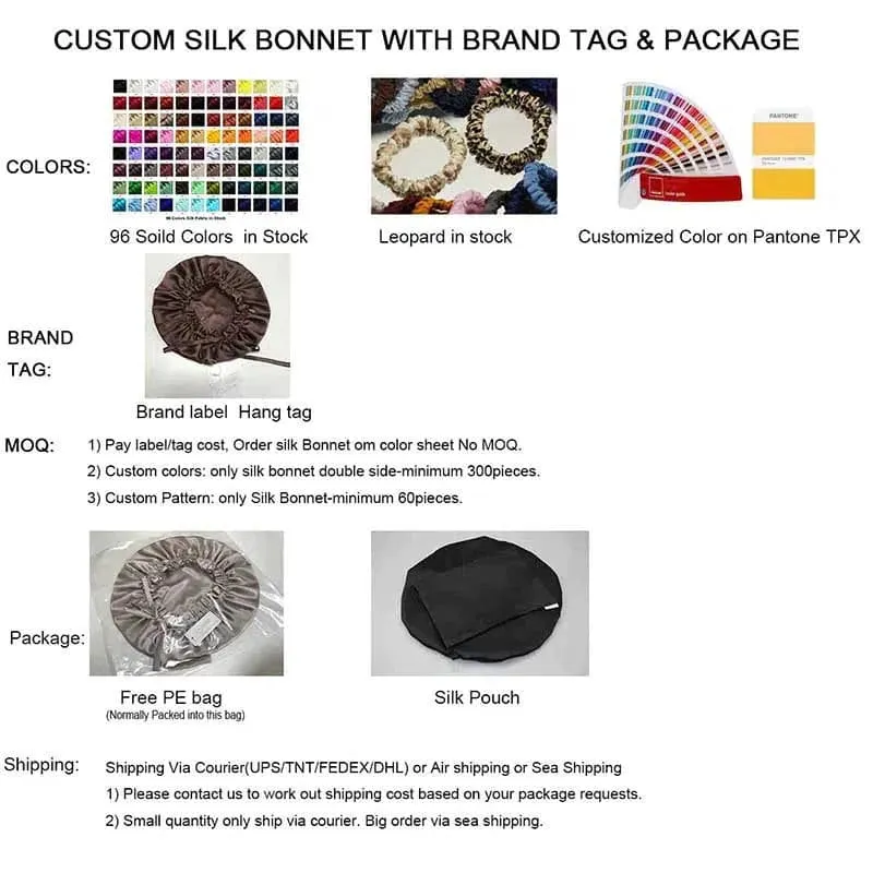 Silk Bonnet Single side