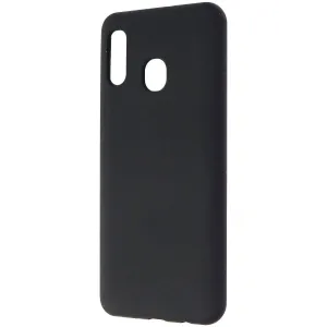 Uunique London Silicone Slim Case for Samsung Galaxy A20 - Matte Black
