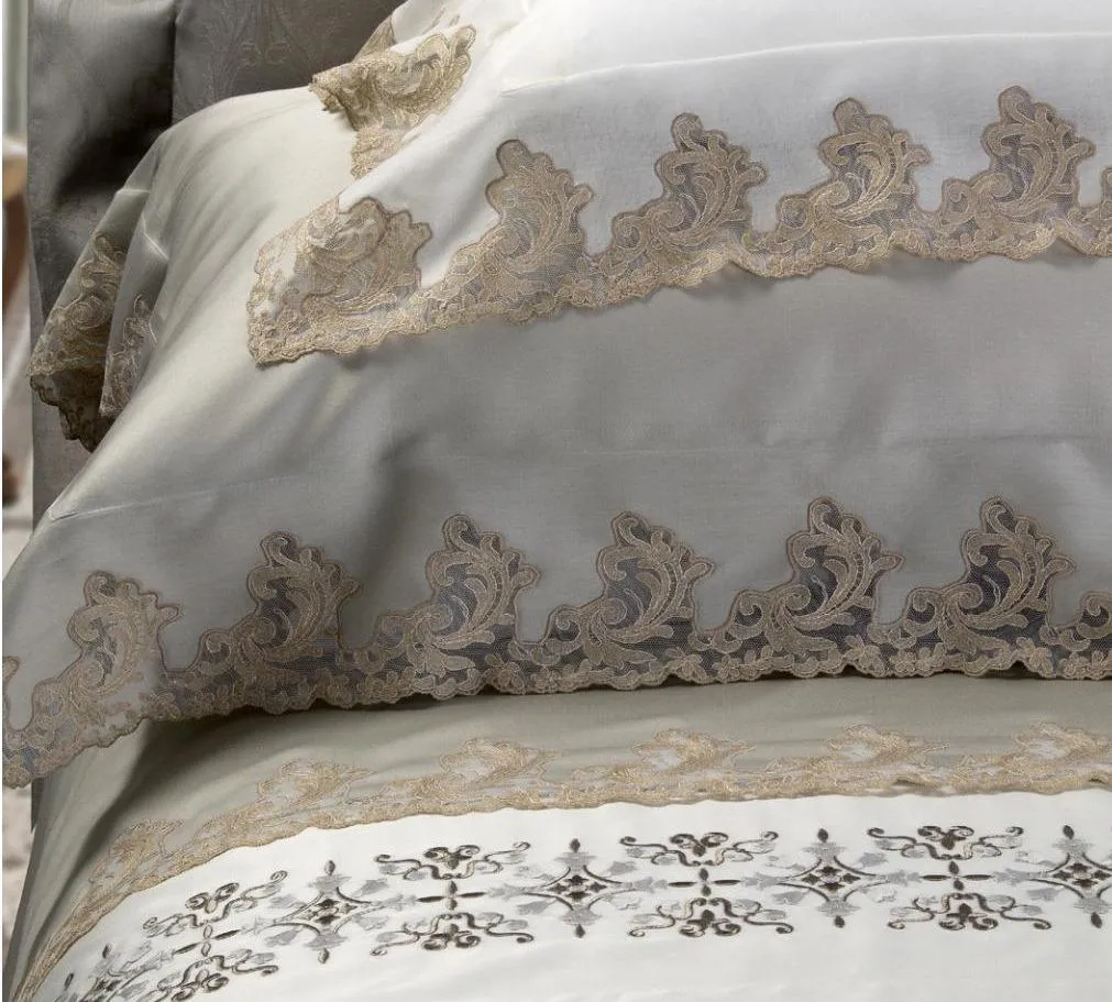 Vanessa Embroidery Bedding by Dea Linens