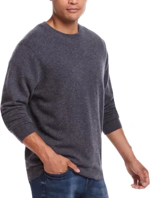 Weatherproof Vintage Men's 100% Cashmere Sweater  Ultra-Soft, Warm & Lightweight Pullover for All-Day Comfort (S-XXL)