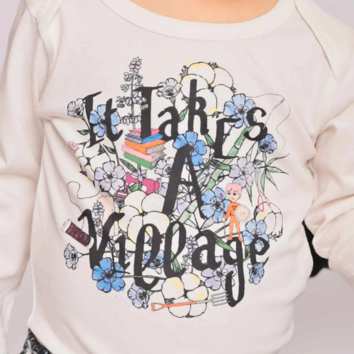 Wit Babyrompertje met Print