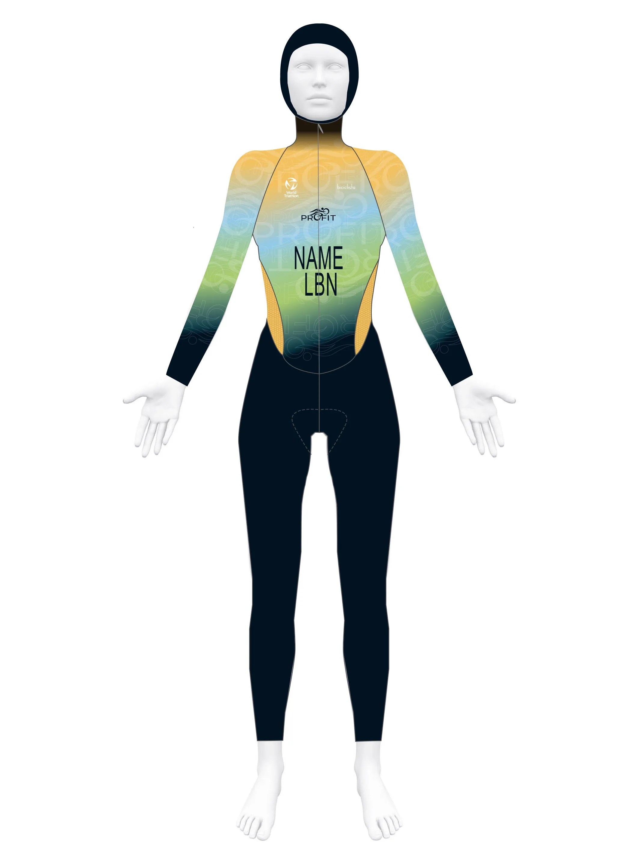 WOMAN HIJAB TRI RACESUIT - WTO EXECUTION